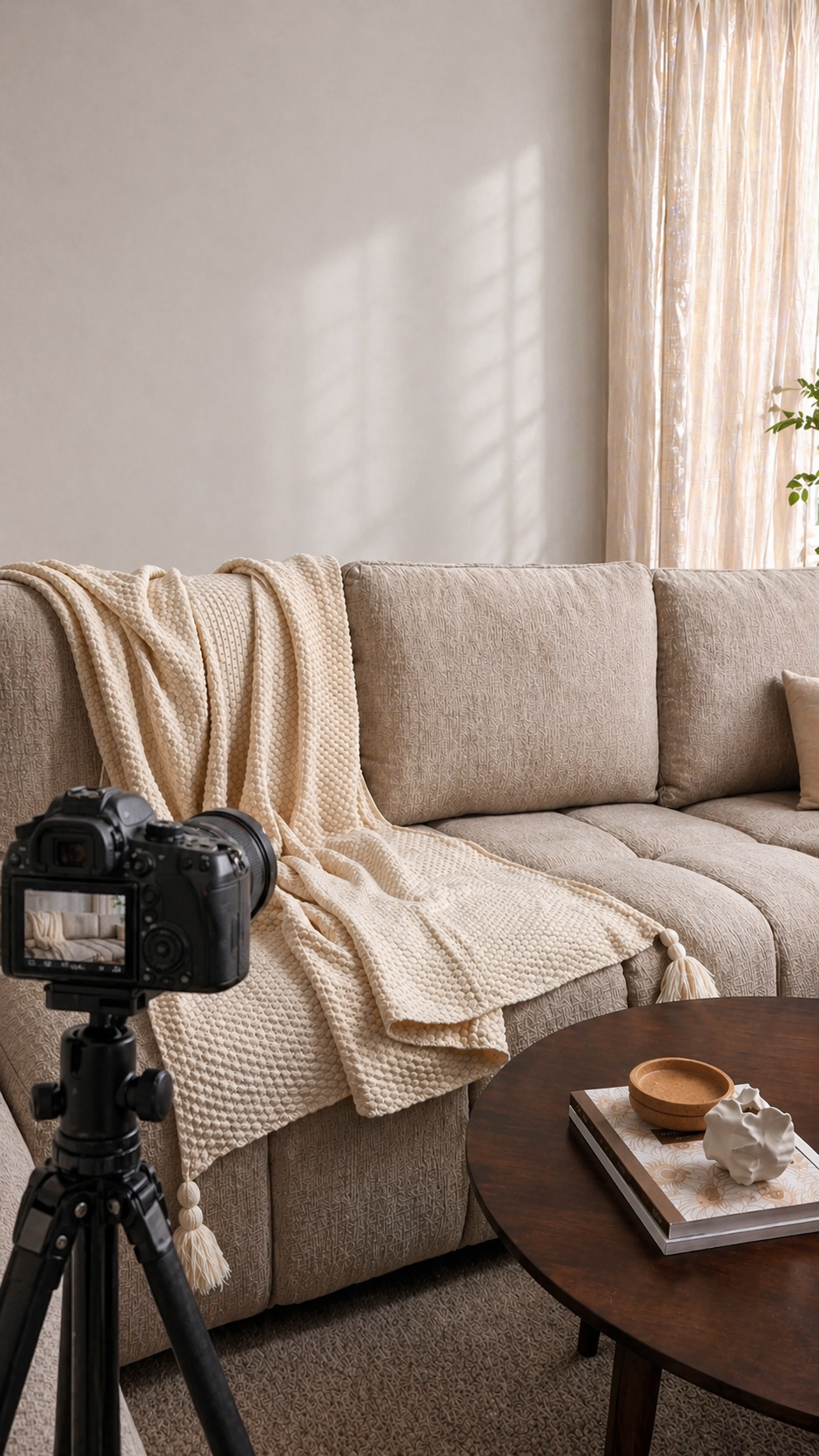 Content setup in a real home